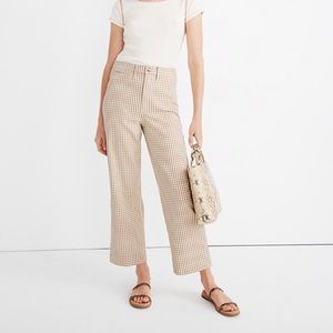 Madewell Slim Emmett Wide-Leg Pants